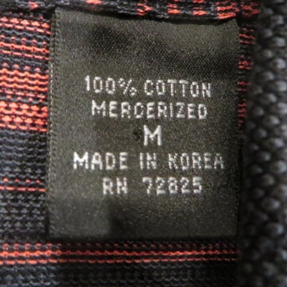 Multi-Color / Striped Golf Shirt - Carnoustie - Mercerized Cotton - Medium - Picture 8 of 8